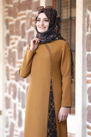 Sahra Tesettür Takım Taba