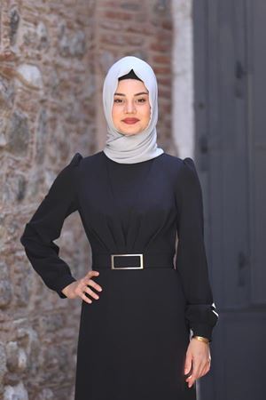 İrem Tesettür Elbise Siyah
