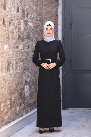 İrem Tesettür Elbise Siyah