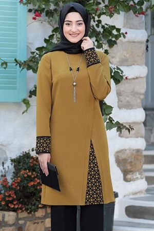 Asya Tesettür Takım Yağ Yeşili