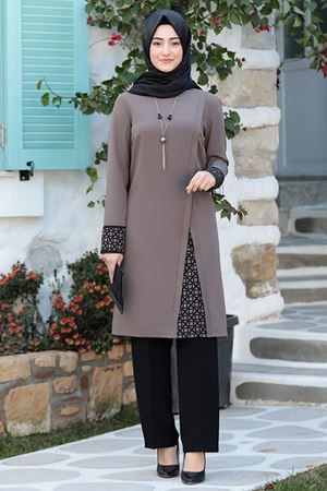 Asya Tesettür Takım Vizon