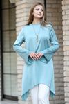 Armin Double Krep Kumaş Tunik - Mint