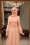 Çiçek Tesettür Abiye Pudra