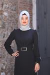 İrem Tesettür Elbise Siyah