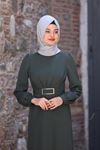 İrem Tesettür Elbise Haki