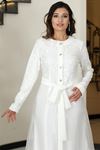 Orkide Abaya Beyaz