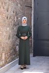 İrem Tesettür Elbise Haki