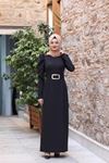 İlay Tesettür Elbise Siyah